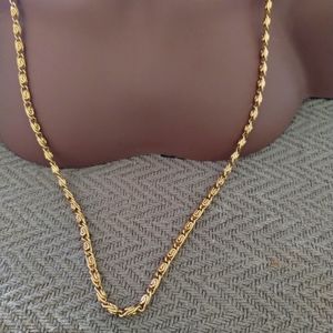 SALE: Vintage-Inspired Gold-Toned Costume Jewelry Necklace